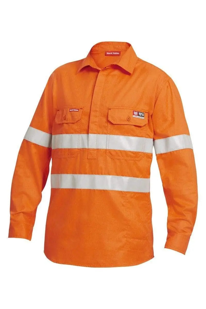 Hard Yakka FR Hi Vis Taped Shirt Y04150 Metro Workwear.